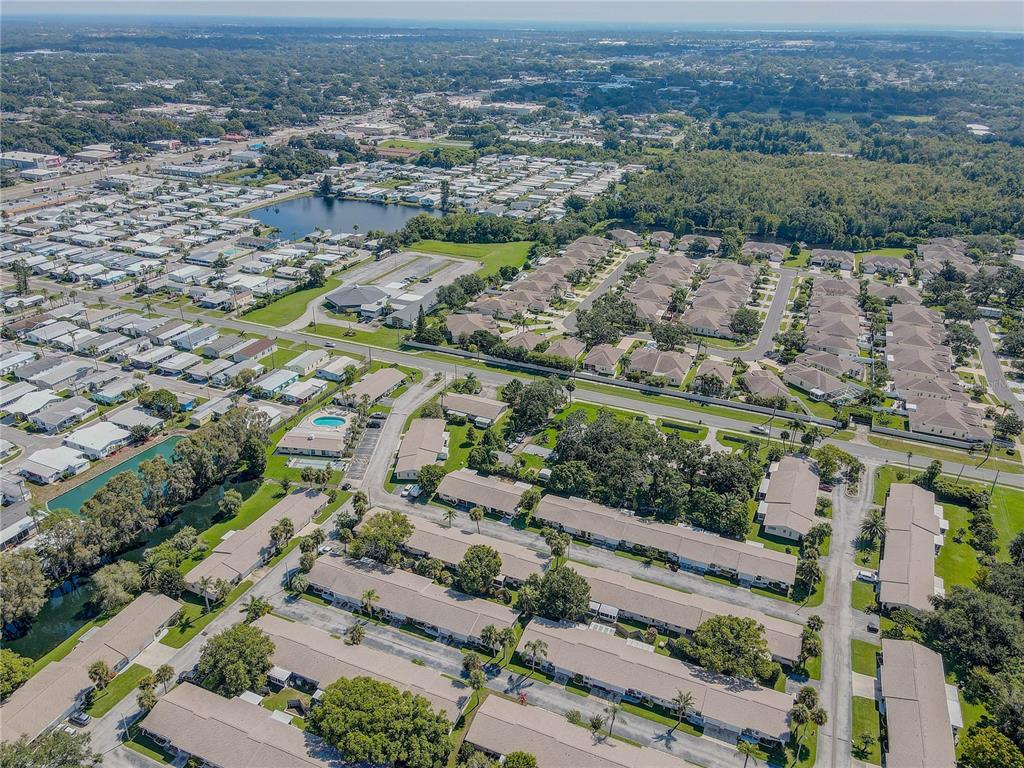 864 Lake Haven Road Dunedin, FL 34698 - Photo 28 of 28 an aerial view of multiple house