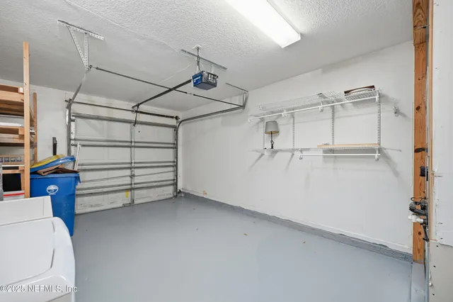 a view of a room with an empty space