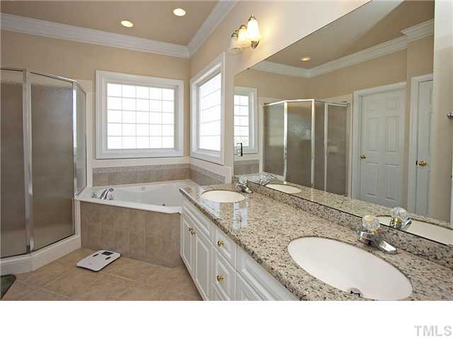 1000 Cherokee Sunset Road Apex, NC 27502 - Photo 10 of 12 Master Bath/Spa