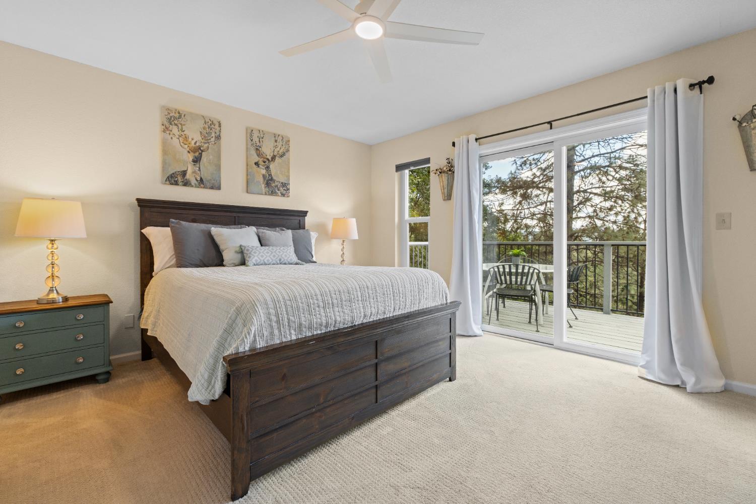 6139 Green Ridge Drive Foresthill, CA 95631 - Photo 20 of 30 a bed sitting in a bedroom next to a window