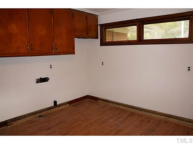 134 Log Barn Road Pittsboro, NC 27312 - Photo 19 of 25 Washer & Dryer tucked into a large room that could be an awesome kitchen reno!!!!