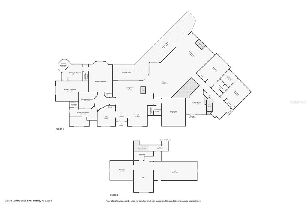 22151 Lake Seneca Road Eustis, FL 32736 - Photo 75 of 77 a picture of a room with a white wall and white walls