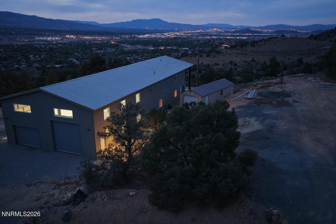 2300 Temple Hill Road, Unit B2 Reno, NV 89521 - Photo 25 of 41 Evening Aerial 1