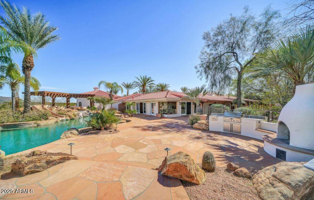 28331 West Rocking Horse Lane Morristown, AZ 85342 - Photo 15 of 22 a view of a house with a yard and sitting area