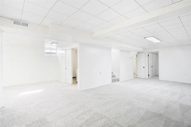 a view of empty room