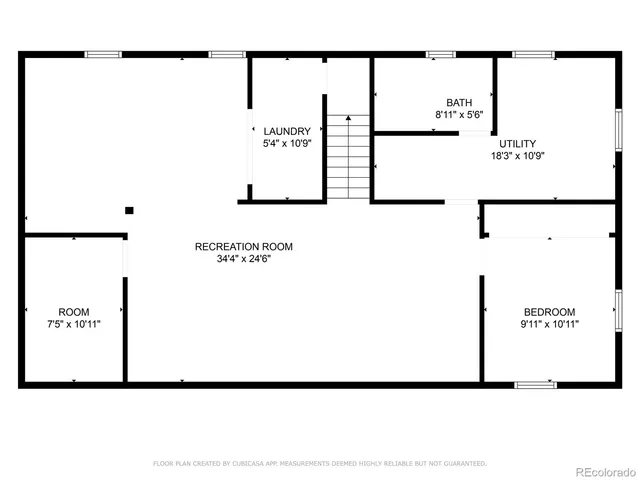 a picture of a floor plan