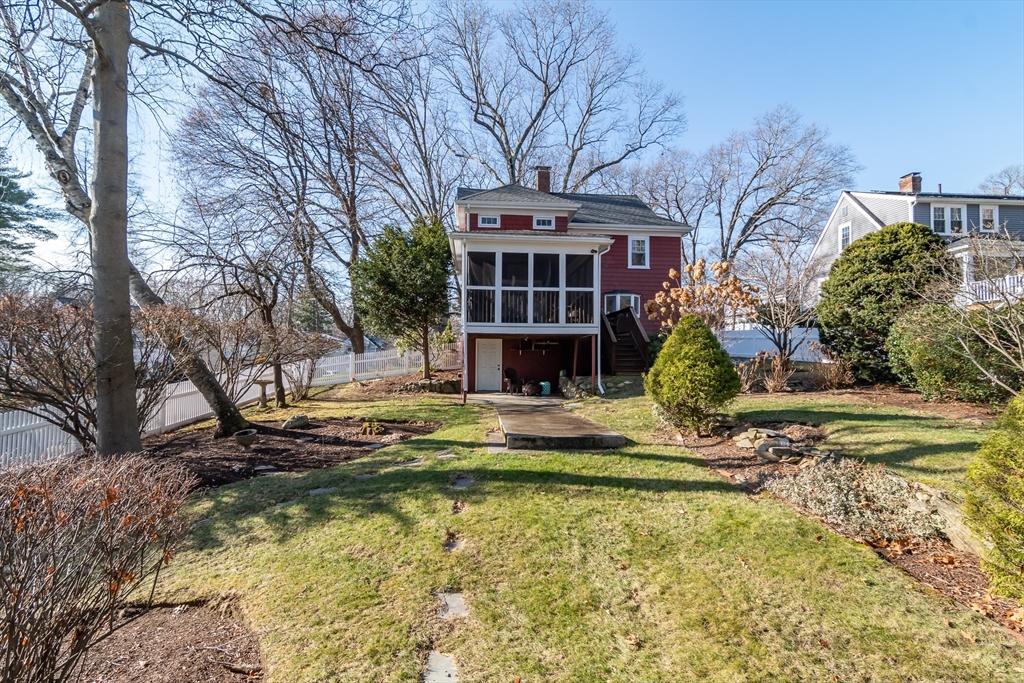 5 Hillcrest Road Framingham, MA 01702 - Photo 28 of 30 a view of a house with pool and trees in the background