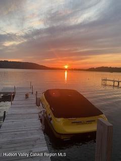 407 Lakeview Road Craryville, NY 12521 - Photo 4 of 31 Sunset over Dock
