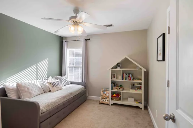 a view of a house with a staircase