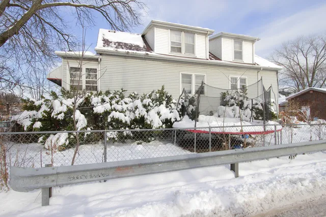 a view of a building with a outdoor space