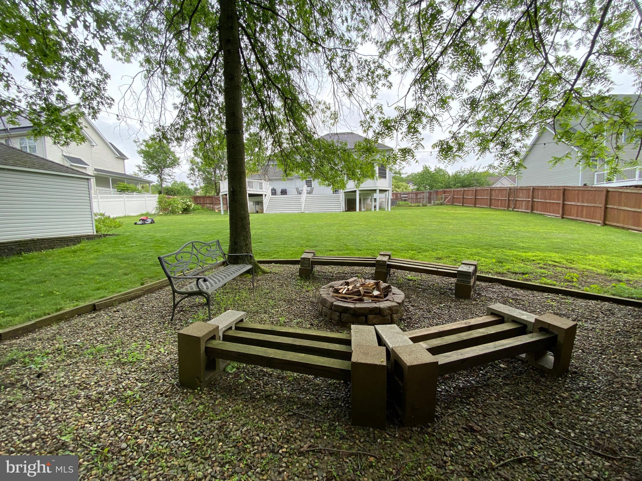 8 Augusta Street Wrightstown, NJ 08562 - Photo 42 of 44 a view of a bench in a garden