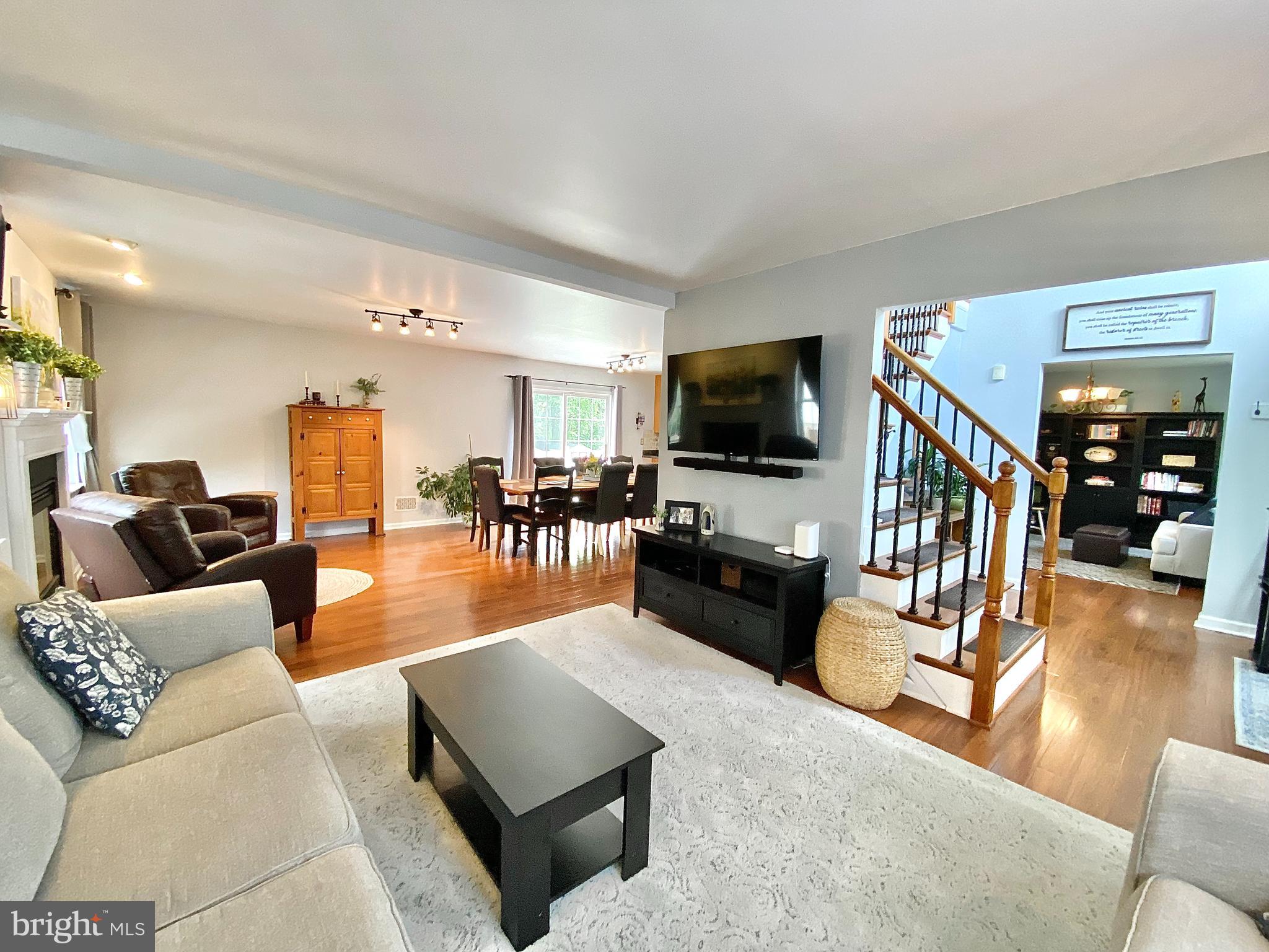 8 Augusta Street Wrightstown, NJ 08562 - Photo 7 of 44 a living room with furniture and a flat screen tv