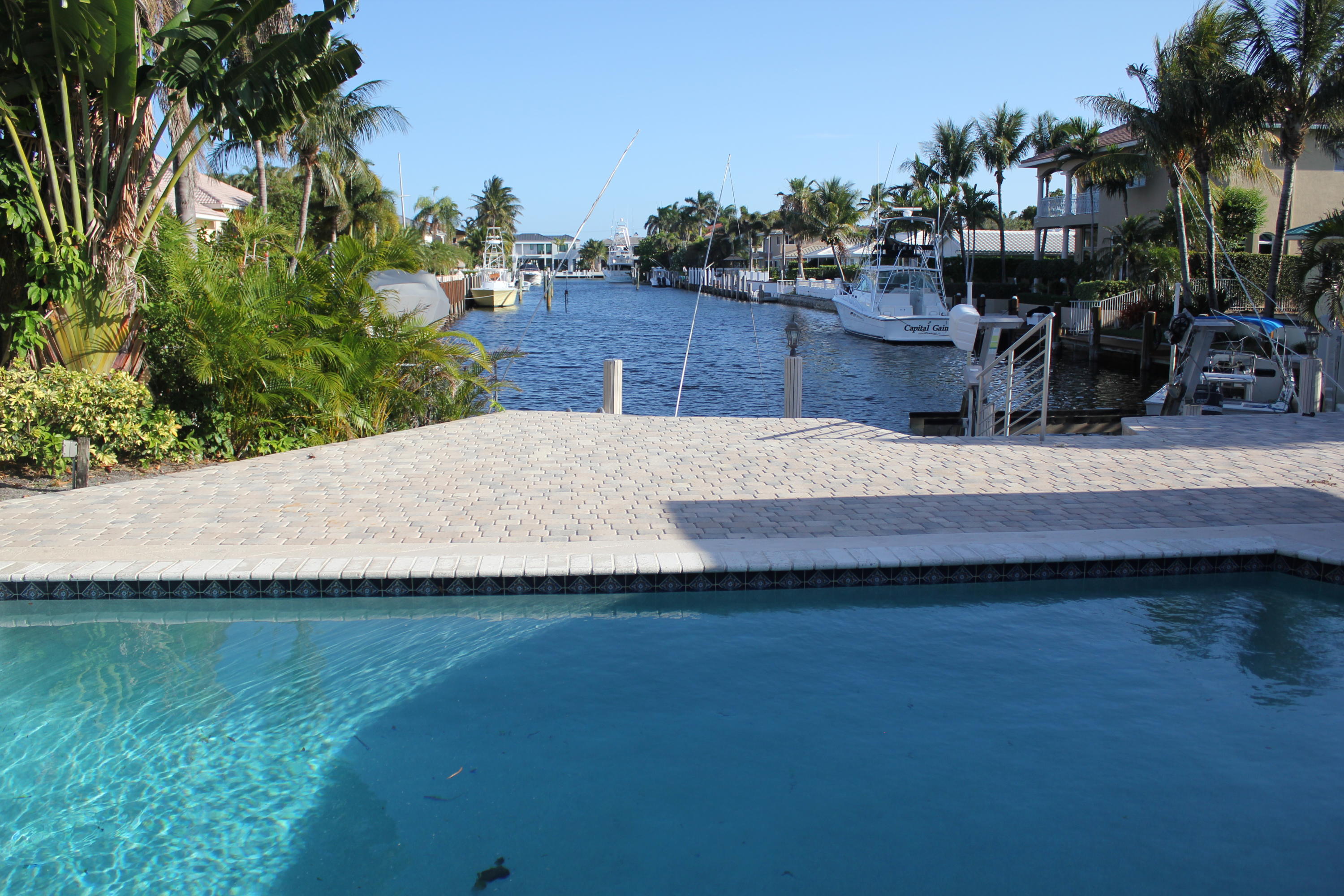 2930 Northeast 39th Street Lighthouse Point, FL 33064 - Photo 6 of 18 Pool & Water view
