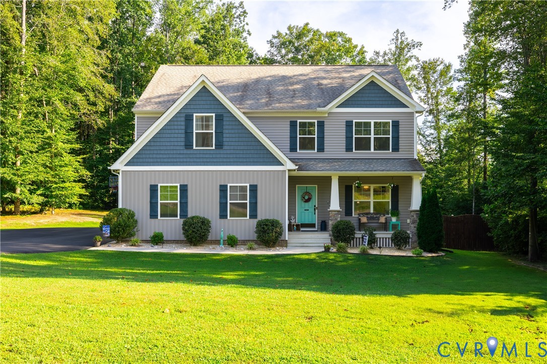 1471 Yakima Road Quinton, VA 23141 - Photo 1 of 39 Craftsman inspired home with covered porch, a shin