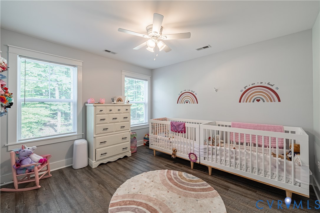 1471 Yakima Road Quinton, VA 23141 - Photo 21 of 39 Bedroom with wood finished floors, a ceiling fan,