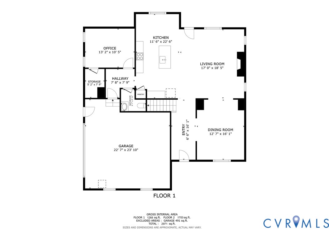 1471 Yakima Road Quinton, VA 23141 - Photo 38 of 39 View of property floor plan