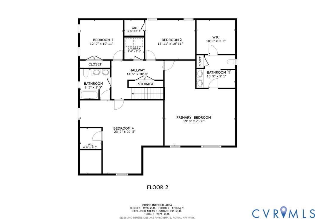 1471 Yakima Road Quinton, VA 23141 - Photo 39 of 39 View of floor plan / room layout