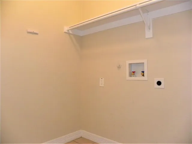 a view of a small space