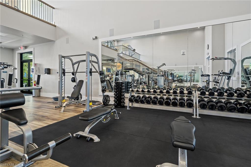 19836 Beverly Park Road Estero, FL 33928 - Photo 39 of 40 a view of a room with gym equipment