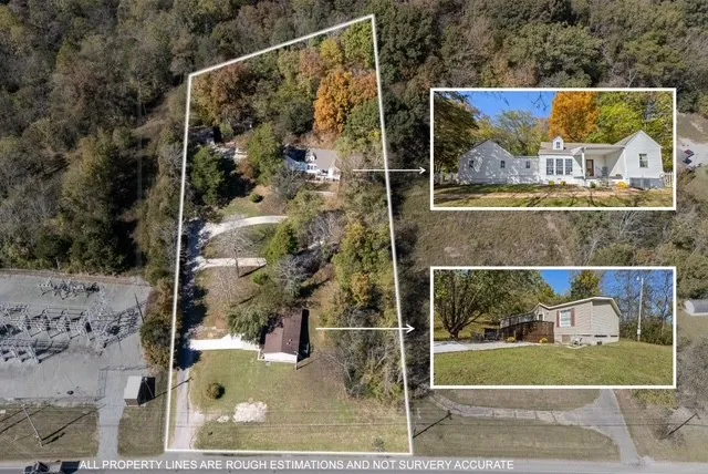 a view of outdoor space and yard