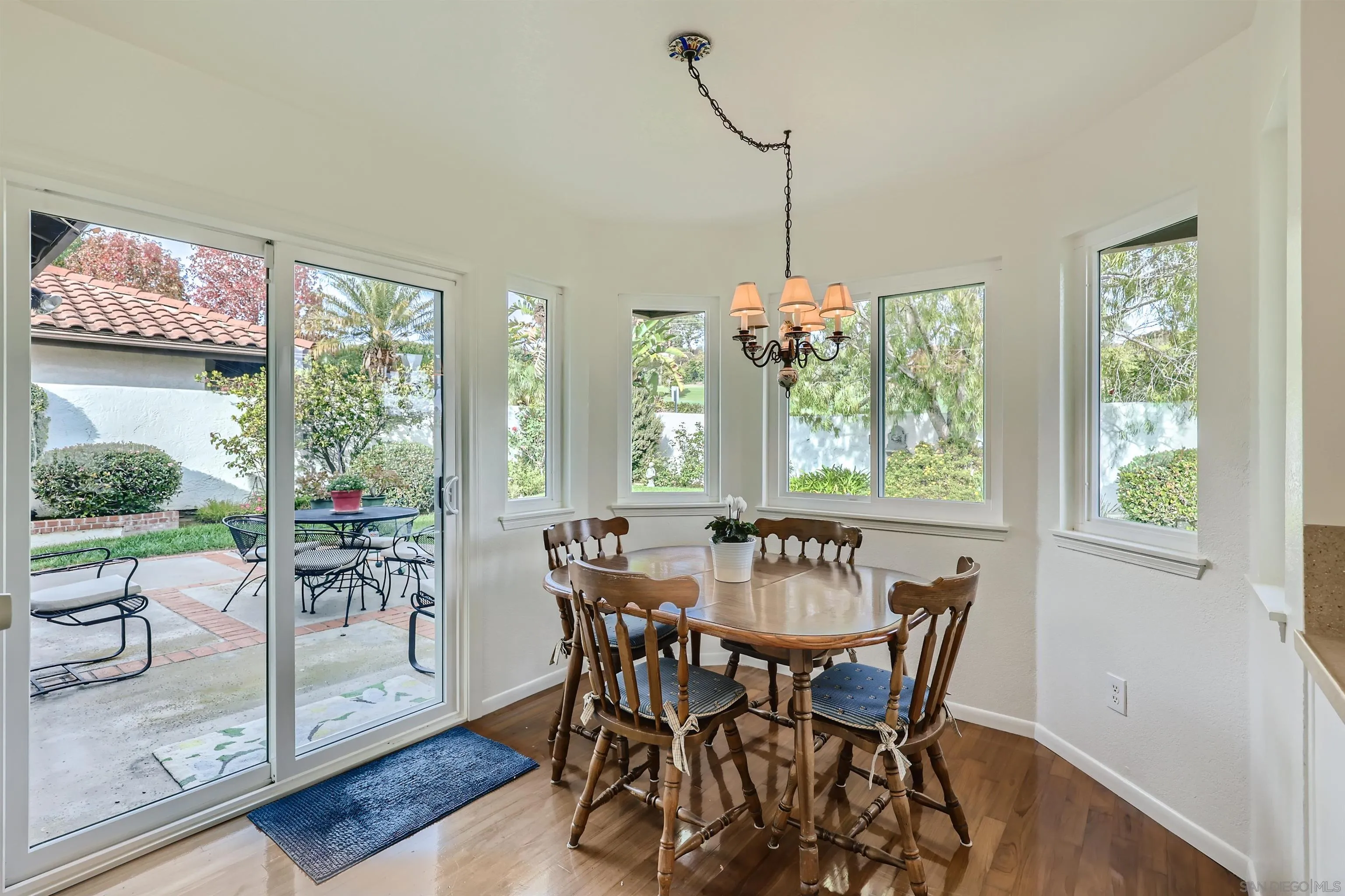 15015 Caminito Ladera Del Mar, CA 92014 - Photo 13 of 25 a view of a dining room with furniture window and outside view