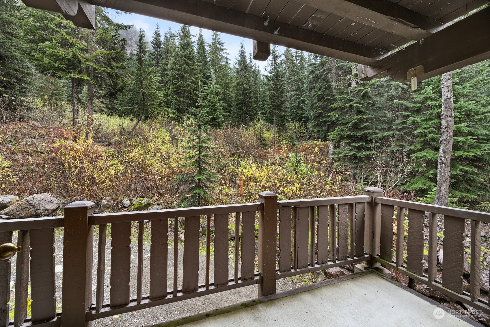 17700 Alpental Access Road, Unit 1006 Snoqualmie Pass, WA 98068 - Photo 12 of 26 a view of a balcony