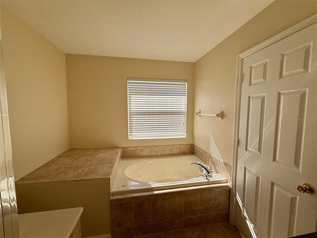 11912 Deer Path Way Orlando, FL 32832 - Photo 13 of 21 a bathroom with a tub and a window