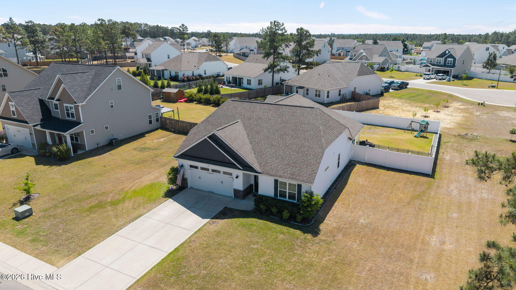 193 Sandy Springs Road Aberdeen, NC 28315 - Photo 46 of 53 Aerial Front
