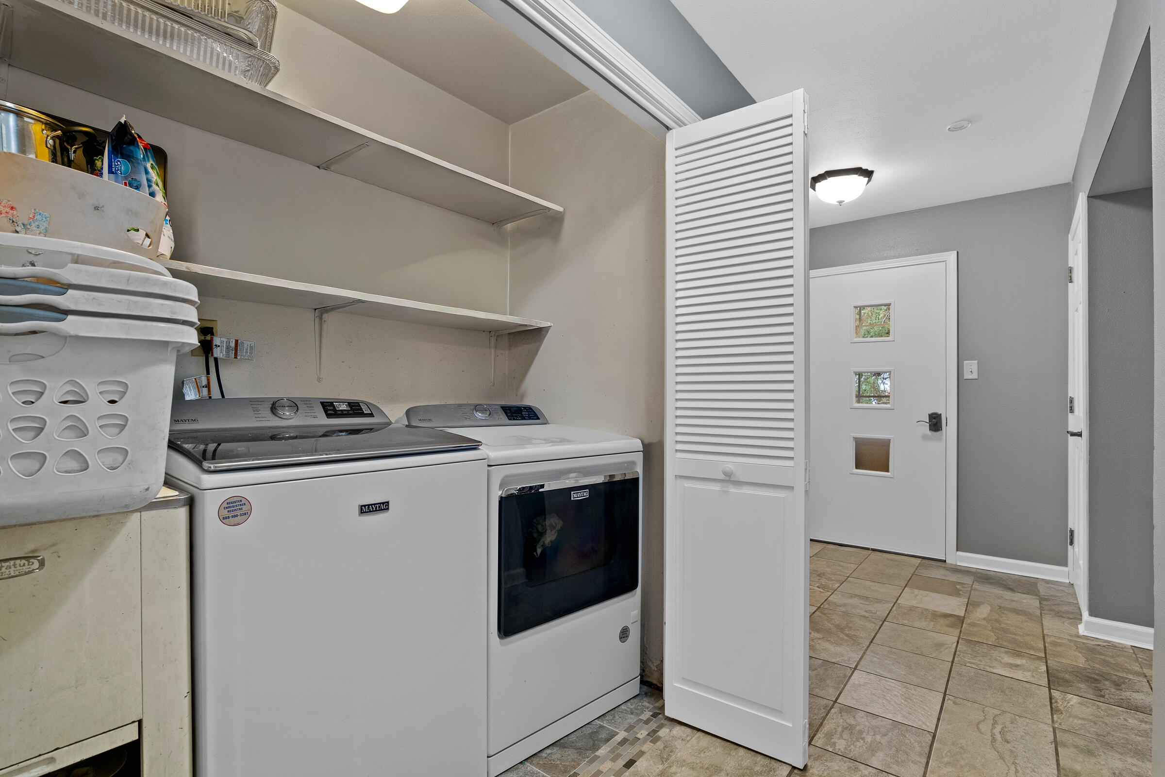 101 Deppiesse Road Random Lake, WI 53075 - Photo 11 of 32 Laundry Closet - First Floor!