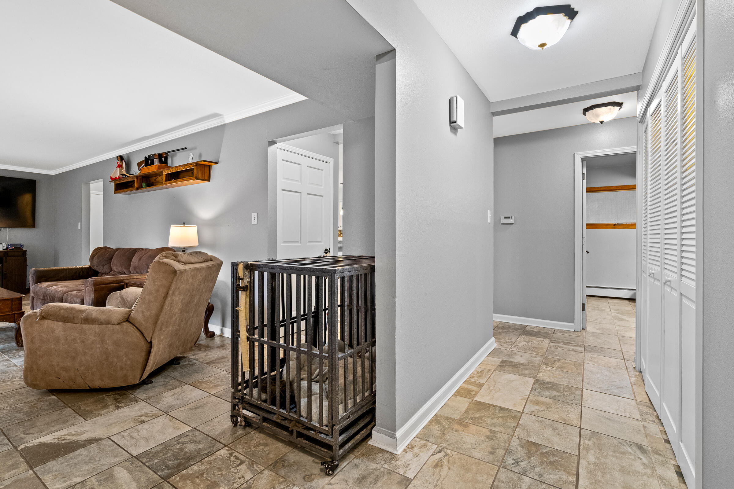 101 Deppiesse Road Random Lake, WI 53075 - Photo 9 of 32 Views into Living Room