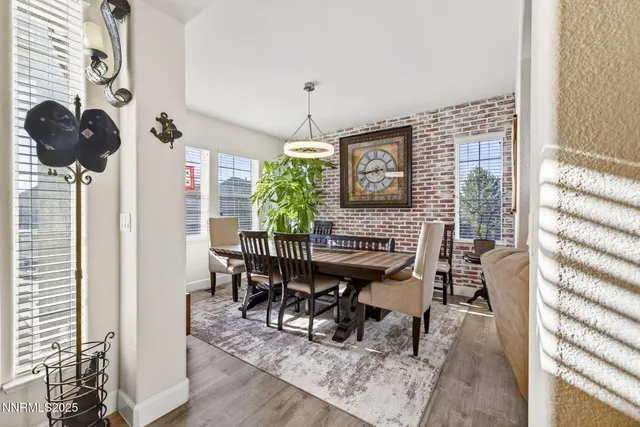 a view of a room that has a window in it