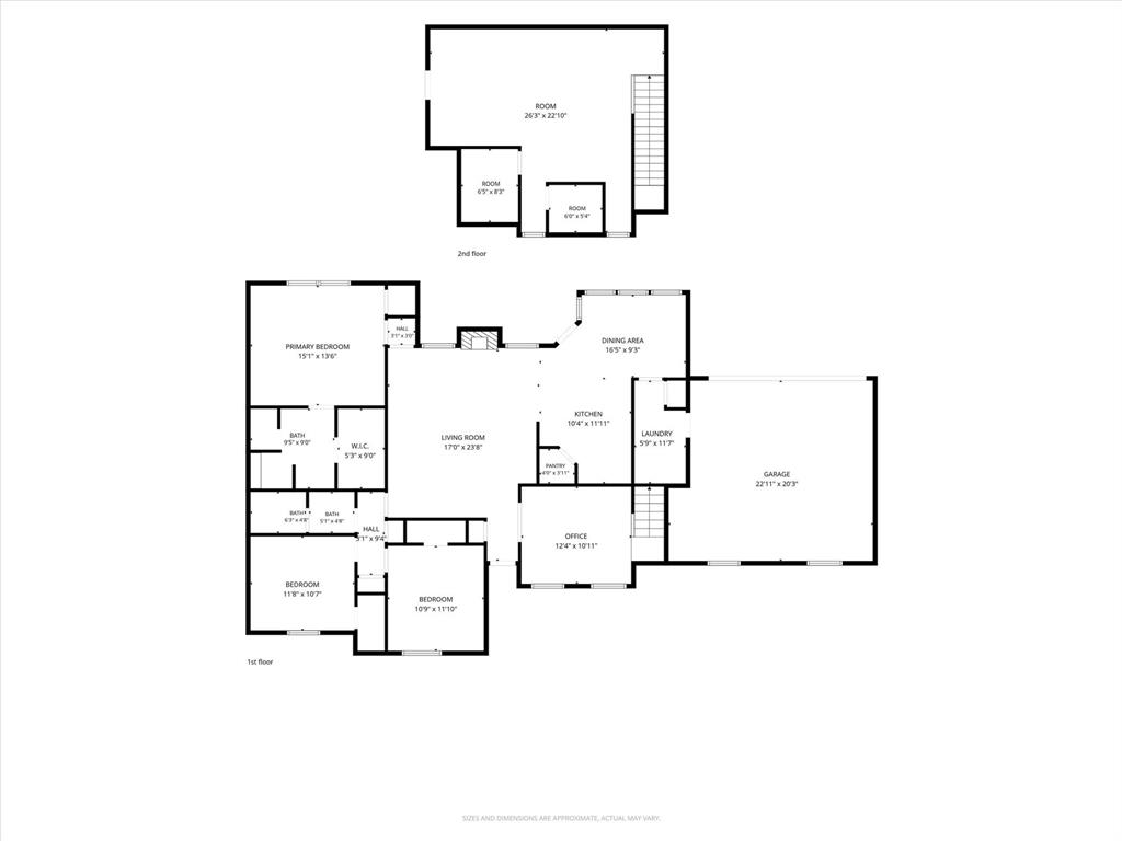 421 Ben Boyd Road Argyle, TX 76226 - Photo 25 of 25 Floor plan