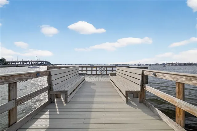 a view of terrace with seating space