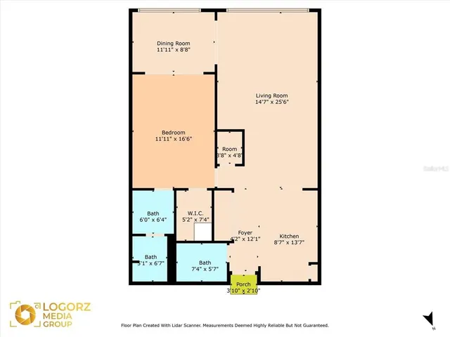 a picture of a floor plan