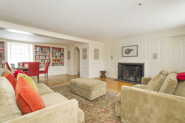 19 Lorena Road Winchester, MA 01890 - Photo 8 of 20 a living room with furniture and a fireplace