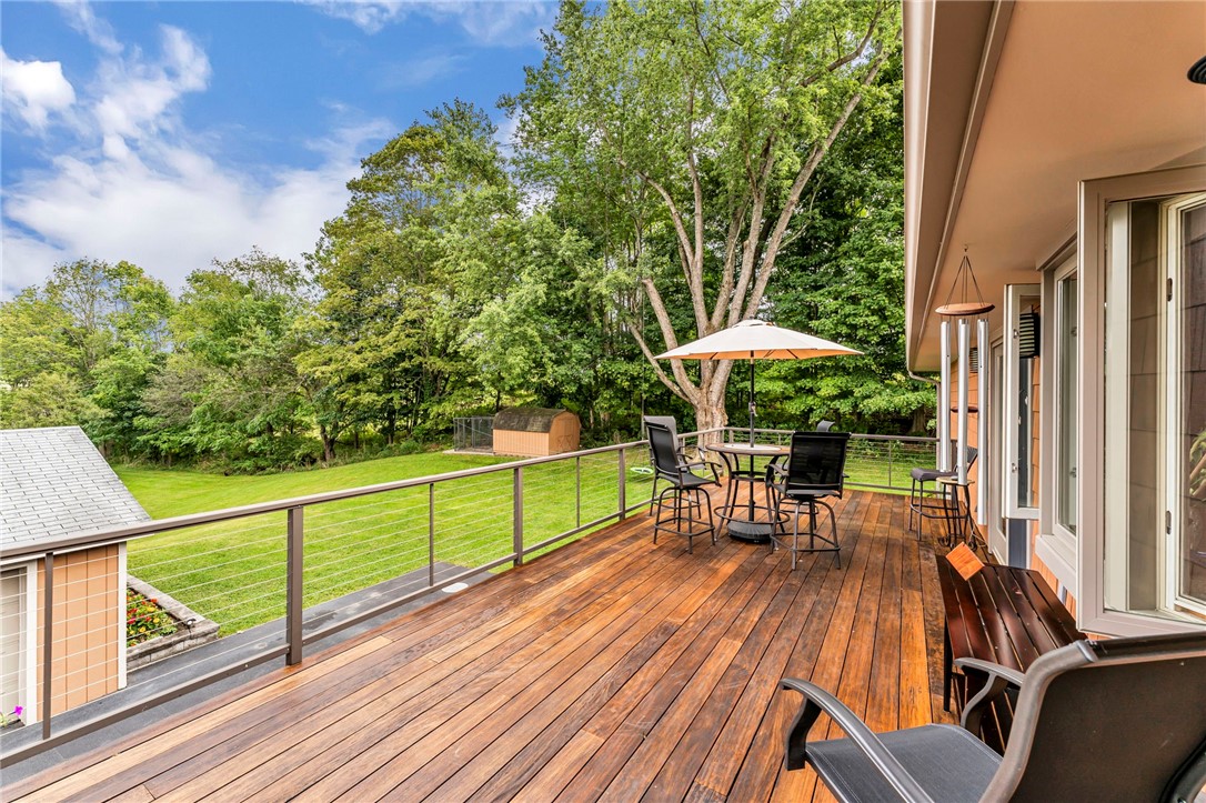 3843 State Street Oneonta, NY 13820 - Photo 3 of 43 At Far end of Deck there is a Electrical Breaker B