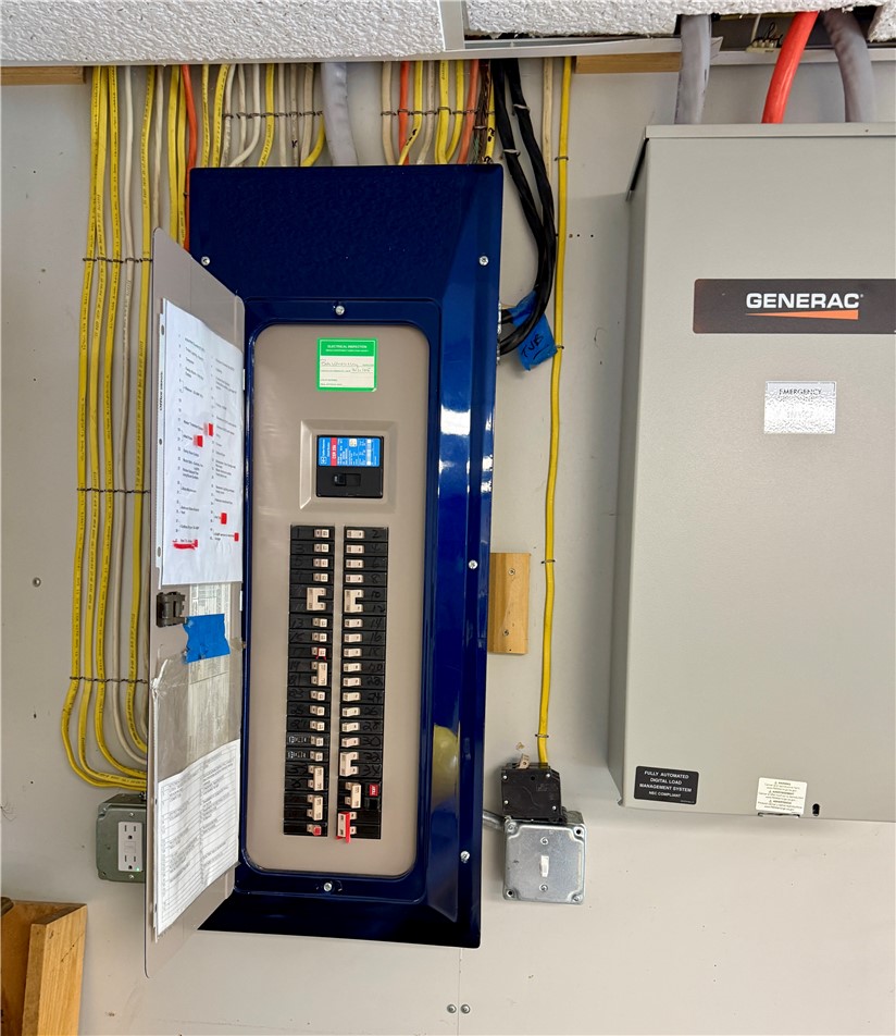 3843 State Street Oneonta, NY 13820 - Photo 39 of 43 200 AMP Breaker Box w Generac generator directly w