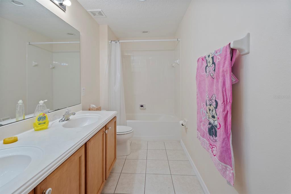 5042 Rishley Run Way Mount Dora, FL 32757 - Photo 24 of 44 a bathroom with a sink vanity and a mirror