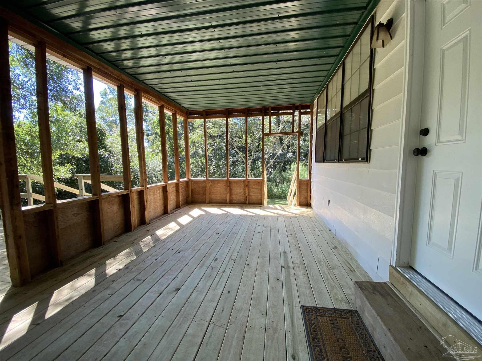 5525 Old Pollard Road Jay, FL 32565 - Photo 8 of 40 Covered Porch off of Possible Master Bedroom