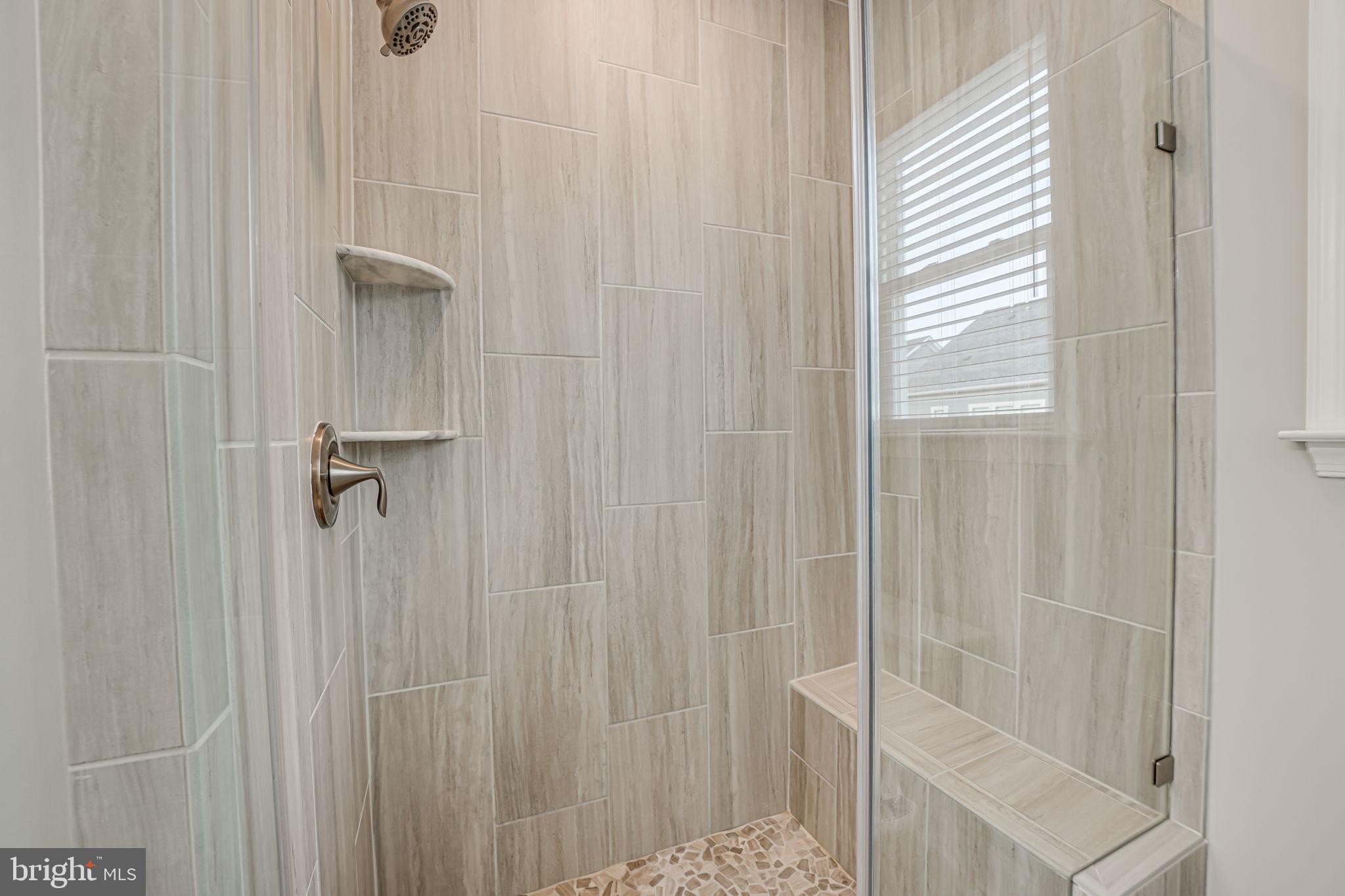 17372 Redshank Road Dumfries, VA 22026 - Photo 32 of 80 Walk-in shower w/bench