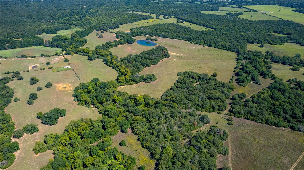 11041 Jackrabbit Lane Bryan, TX 77808 - Photo 35 of 47 an aerial view of a house with a yard and lake view