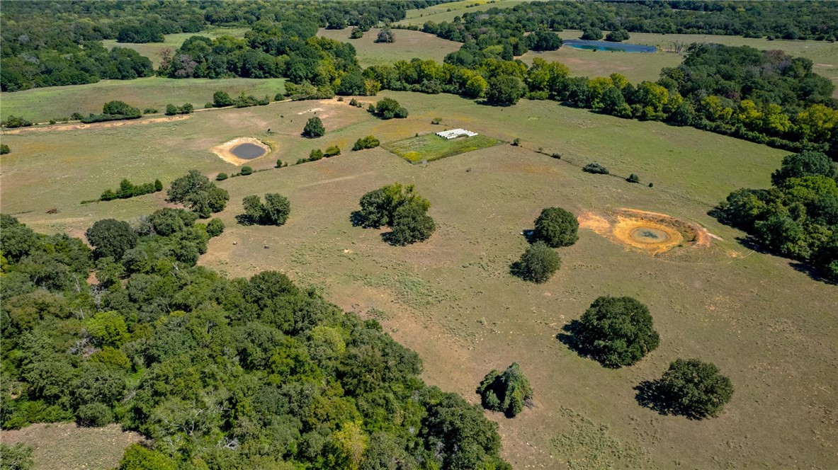 11041 Jackrabbit Lane Bryan, TX 77808 - Photo 46 of 47 an aerial view of a house with a yard and lake view