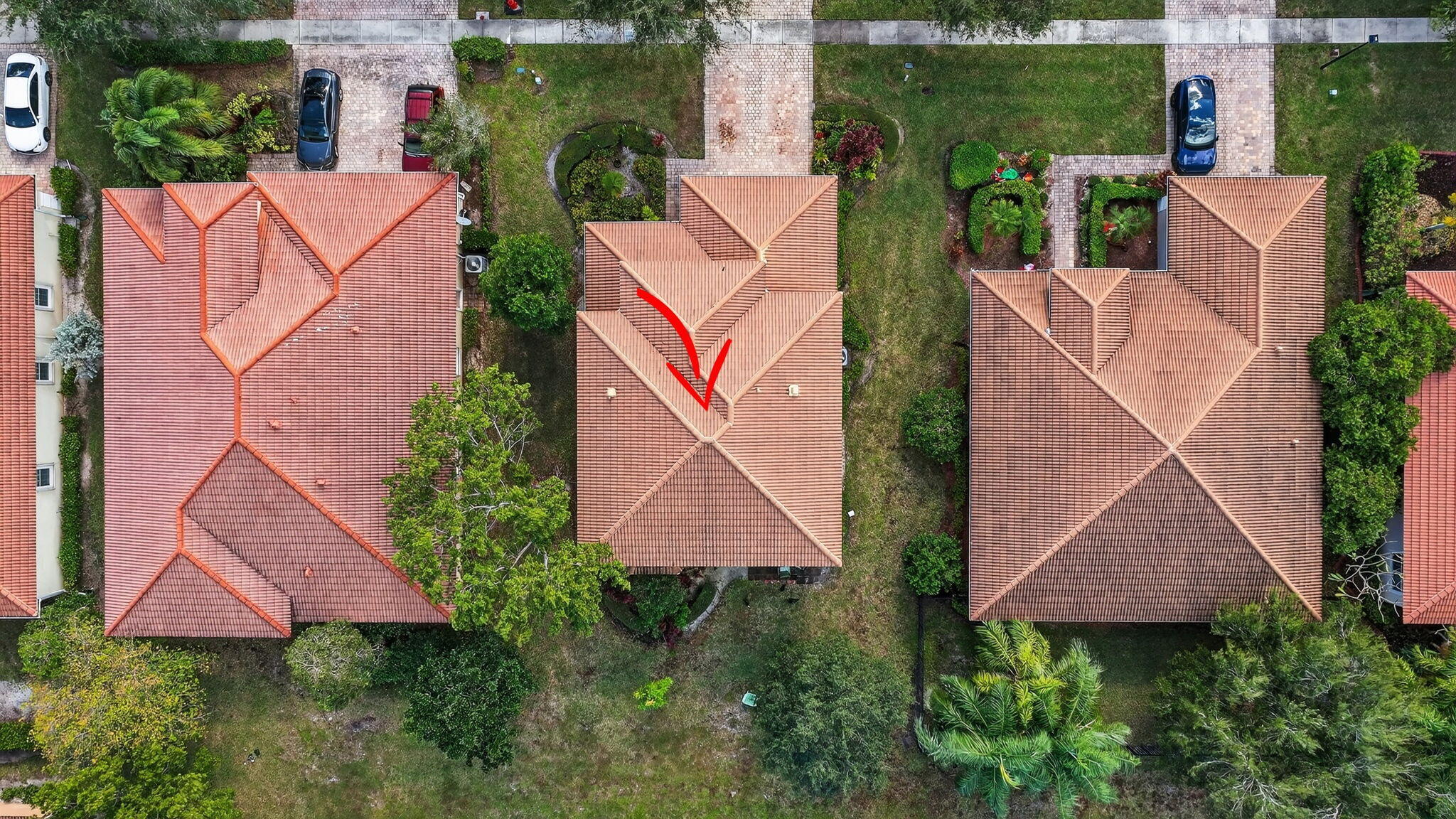 6720 Osage Circle Greenacres, FL 33413 - Photo 49 of 54 an aerial view of residential houses with outdoor space and street view