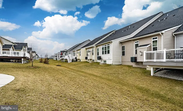 a view of house with a terrace view