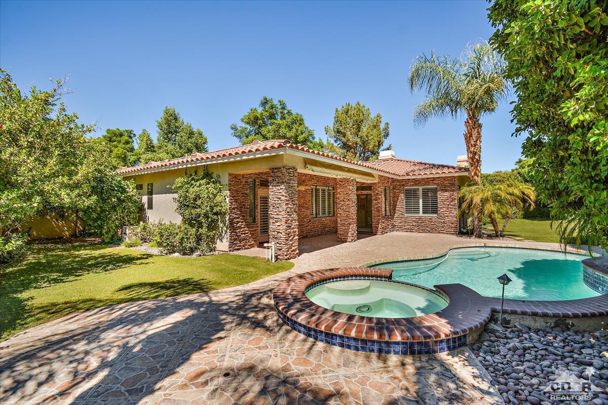 38 Santa Ynez Rancho Mirage, CA 92270 - Photo 30 of 38 a view of a house with a yard