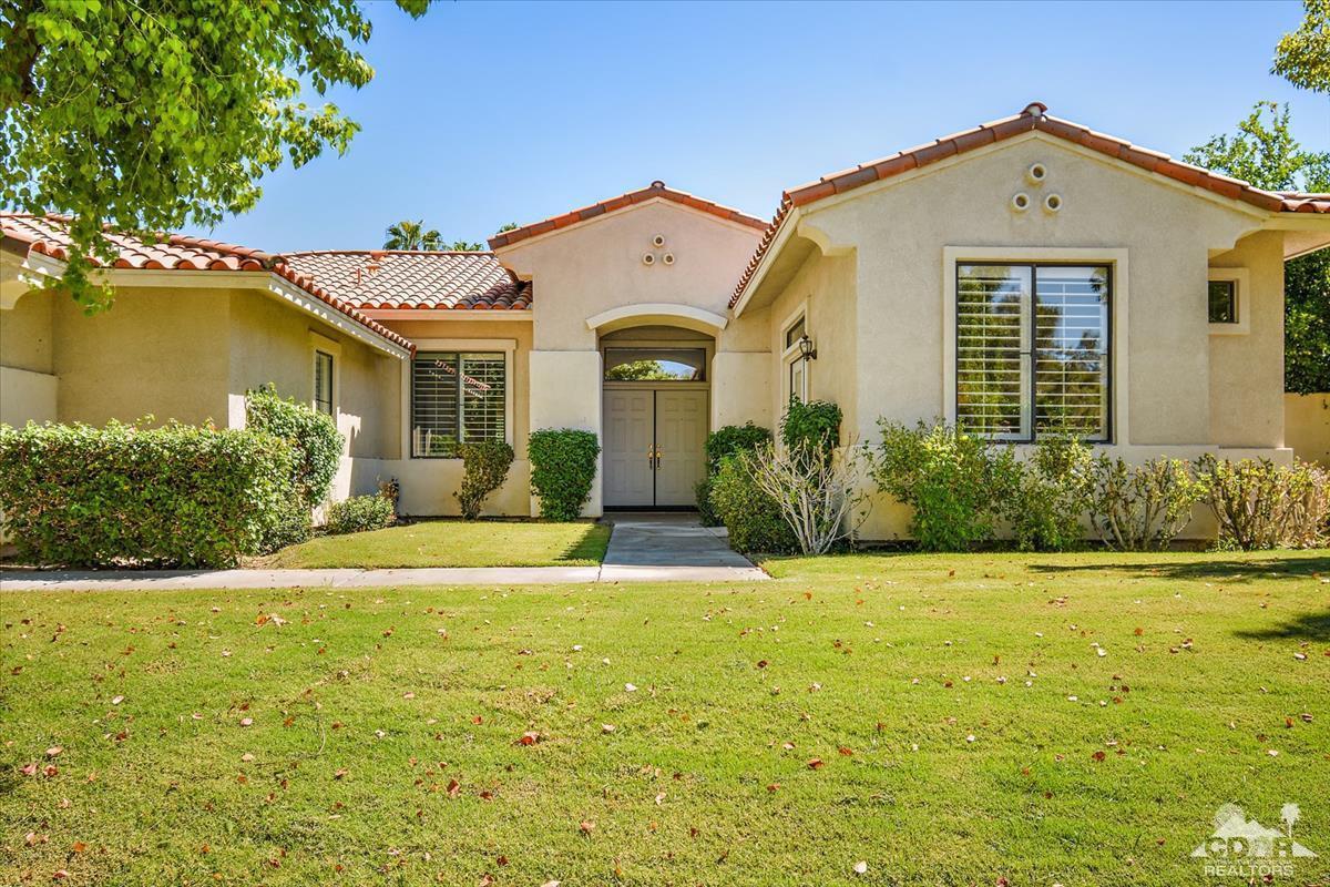38 Santa Ynez Rancho Mirage, CA 92270 - Photo 38 of 38 a front view of a house with a yard