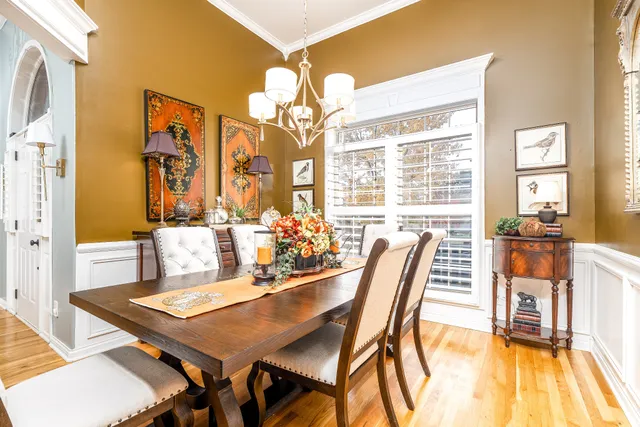 a view of a swimming pool with a lounge chairs