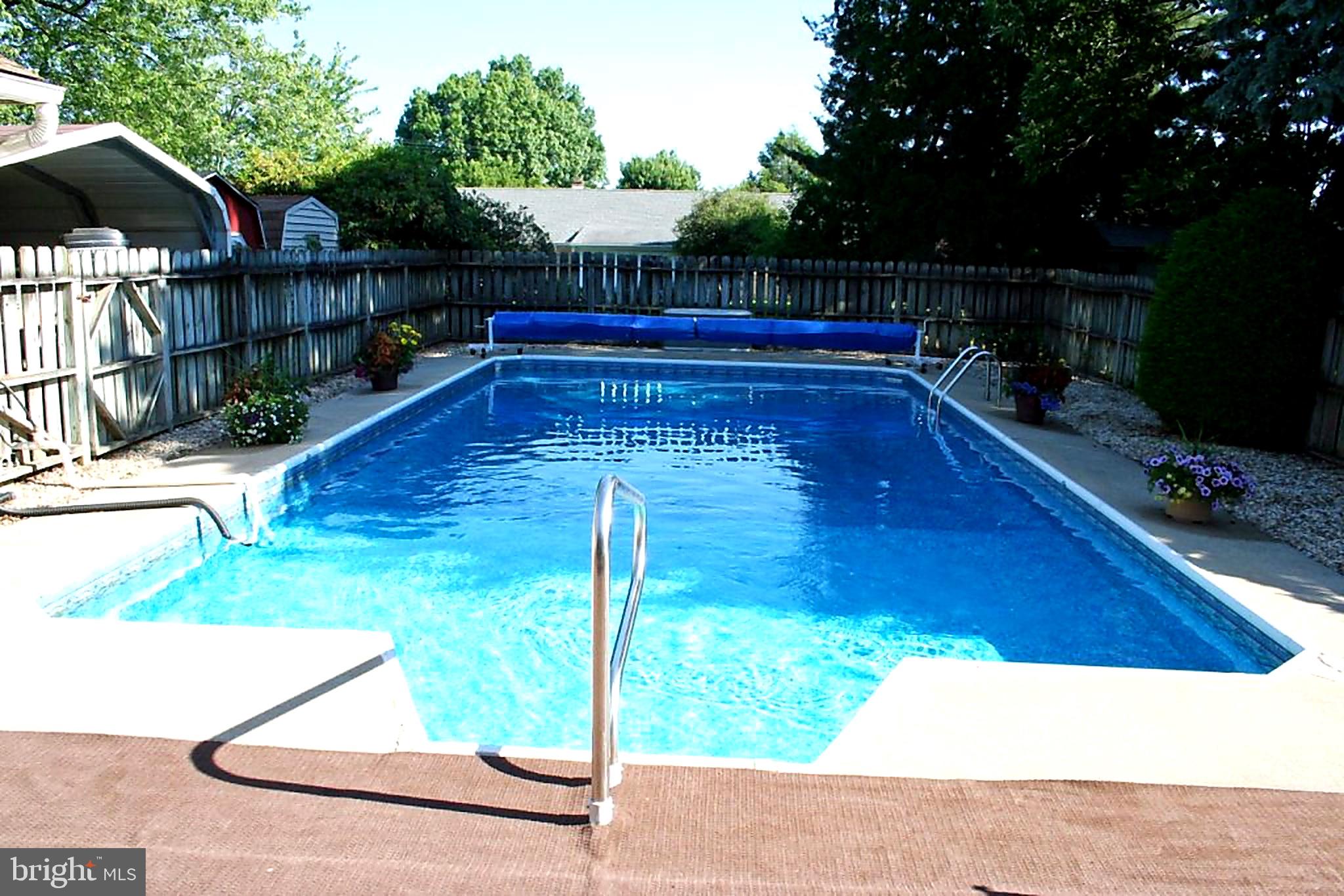 922 May Road Lititz, PA 17543 - Photo 13 of 18 a view of swimming pool with patio