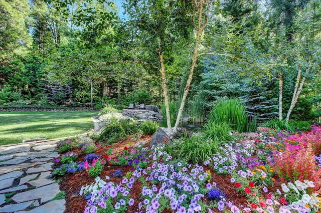 a view of deck with furniture and wooden floor