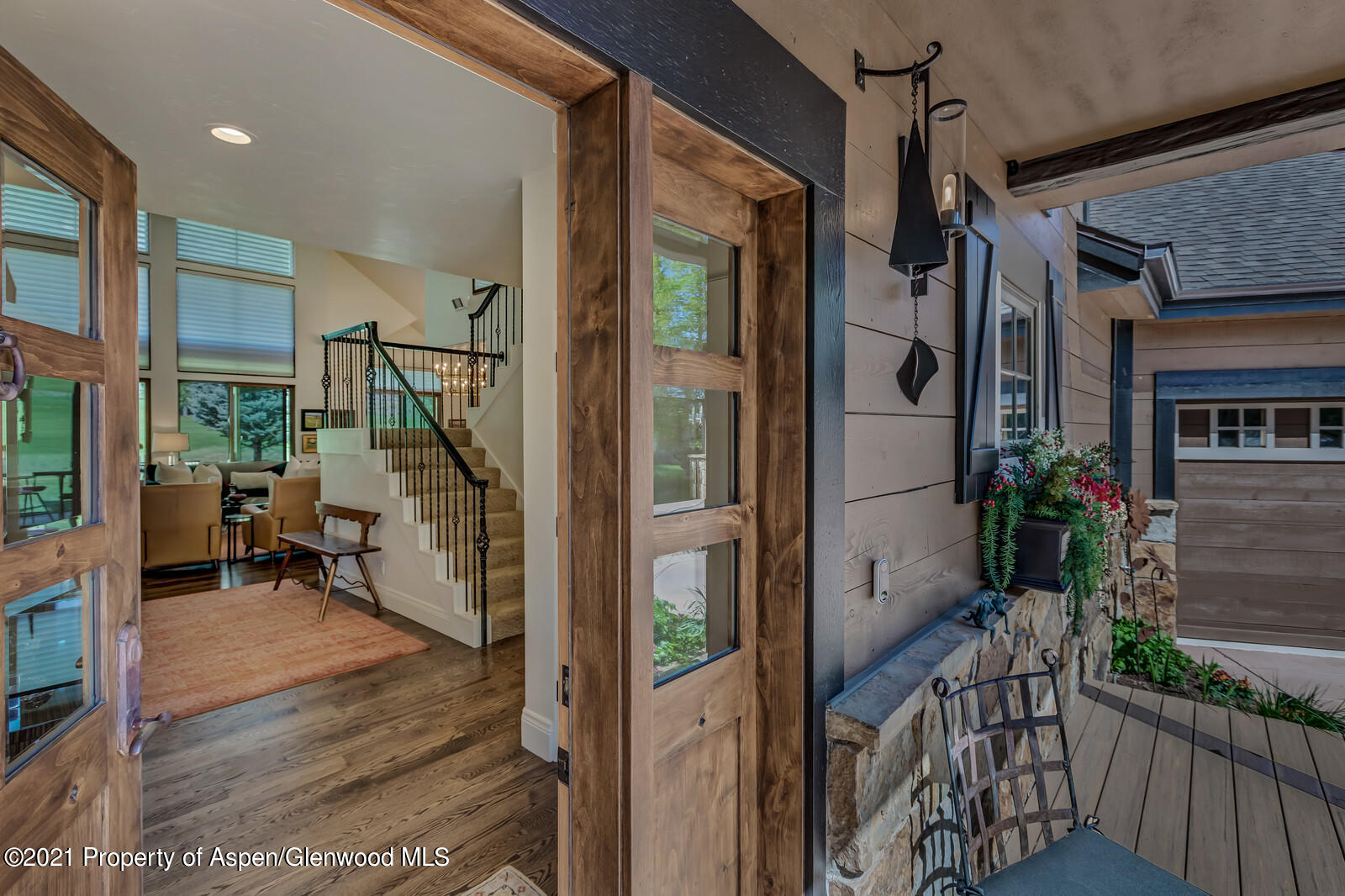 245 Saddleback Road Carbondale, CO 81623 - Photo 5 of 19 a view of an entryway door and an outdoor space